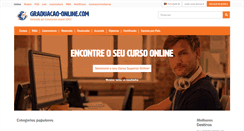 Desktop Screenshot of graduacao-online.com